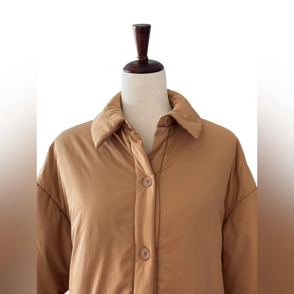We The Free Crazy Cool Shirt Jacket XS Lightweight Oversized Canyon Sunset